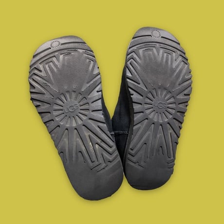 [USED]  UGG🐑シープスキンブーツ BLACK