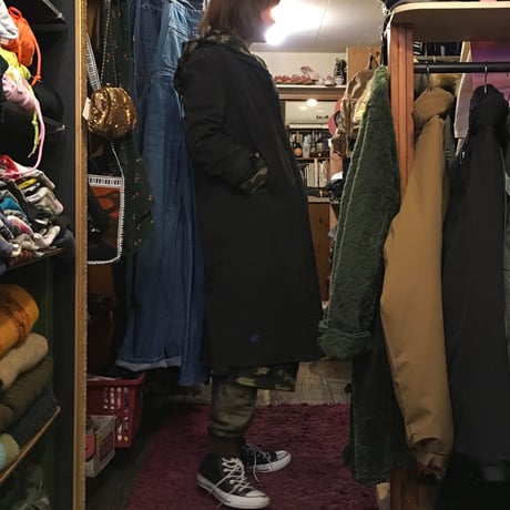 [USED] 80's US  NAVY ステンカラーコート