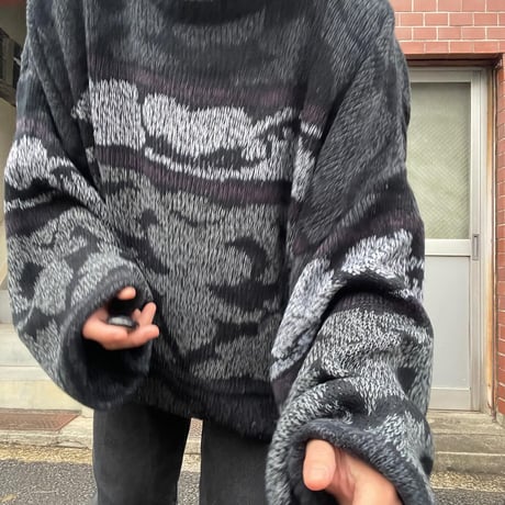 [USED] 90's CAMPUS ゆる〜ん ニット