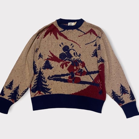 [USED] 70'S  KENNINGTON × Mickey knit 🐭