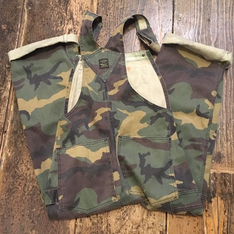 [USED] POINTER CAMO柄 オーバーオール
