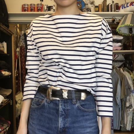 [USED] 爽やか！定番ボーダーロンT