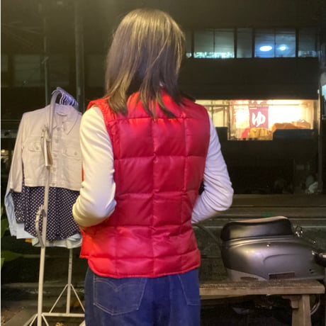 [USED]VintageRED✴︎ダウンベスト