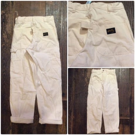 [USED] COTTON ペインターパンツ WHITE