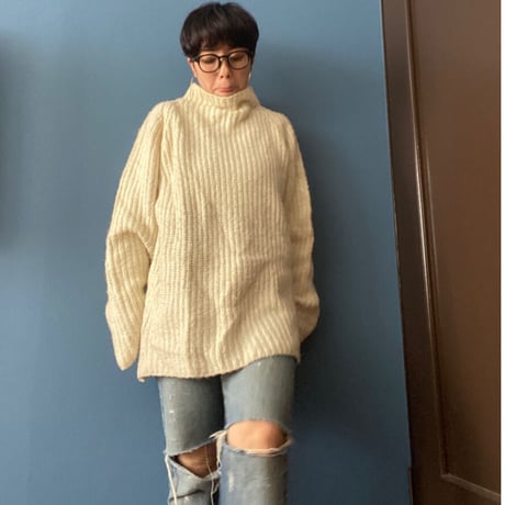 [USED] ざっくりハイネックニット  ♡