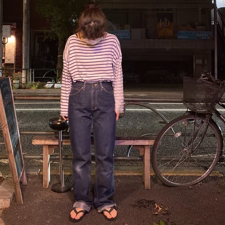 [USED] Leeデニム 濃紺 ストレート