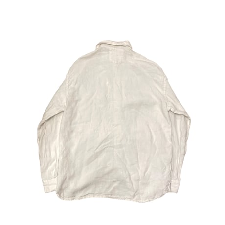 [USED] リネンのホワイトShirts