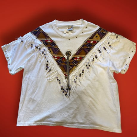 [USED] Re-makeフリンジTee