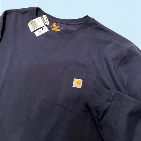 [DEADSTOCK] "carhartt" 4XL!!ロンTee