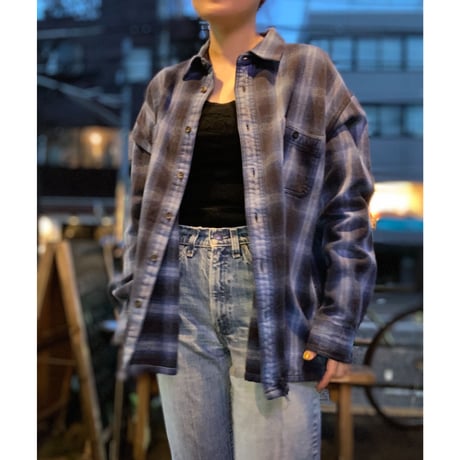 [USED] ブルーCHECK HEAVYネル