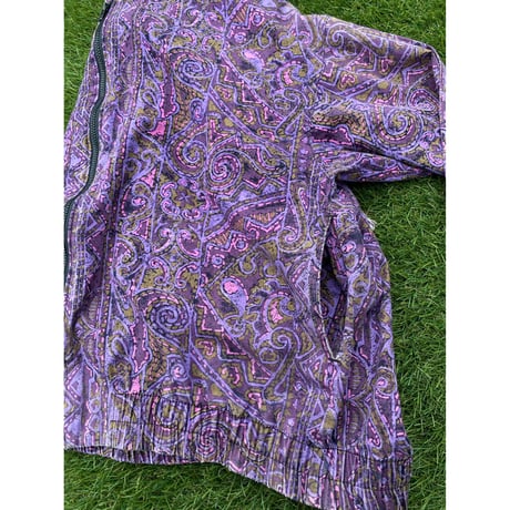 [USED] 総柄💜COTTONパーカー