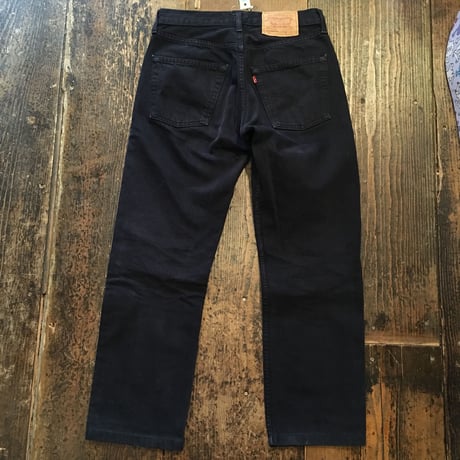 [USED] Levis 501 Black Denim