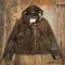 [USED] real leatherのフード付JKT