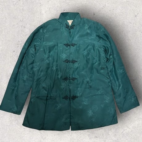 [USED] DEAD STOCK ！SILK 中綿 CHINA チャイナJKT
