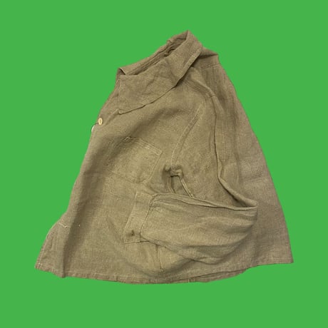 [USED]JAPANアンティーク! LINENシャツ