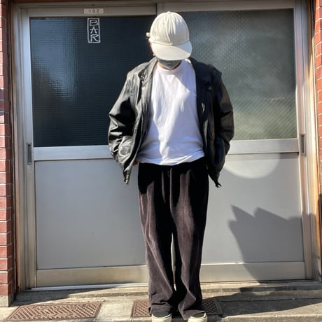 [USED] 2WAY ブラックレザーJKT