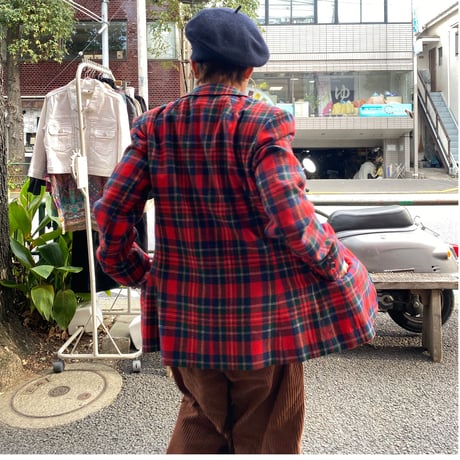 [USED] PENDLTON チェック柄 WOOL JKT