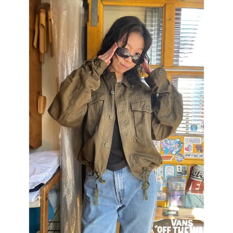 [USED] カーキのCOTTON JKT