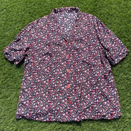 [USED] 花 柄オープンシャツ💐