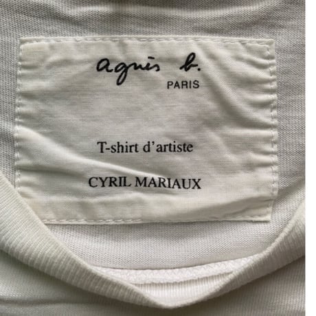 [USED] アニエスb  アートプリントTee