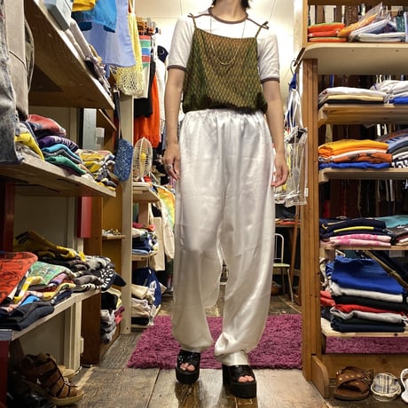 [USED] イイ色！総柄キャミ