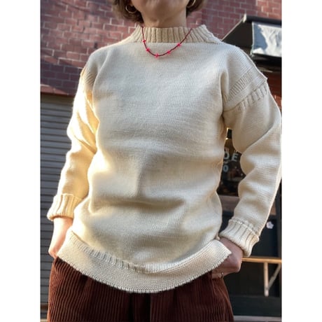[USED] 90's "LE TRICOTEUR" ガンジーニット
