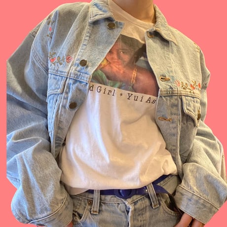 [USED] vintage 浅香唯 Tee ✴︎Yui Asaka✴︎