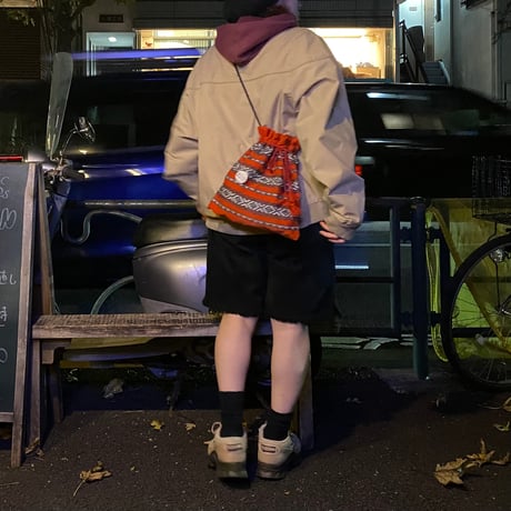[USED] ラグ 巾着BAG