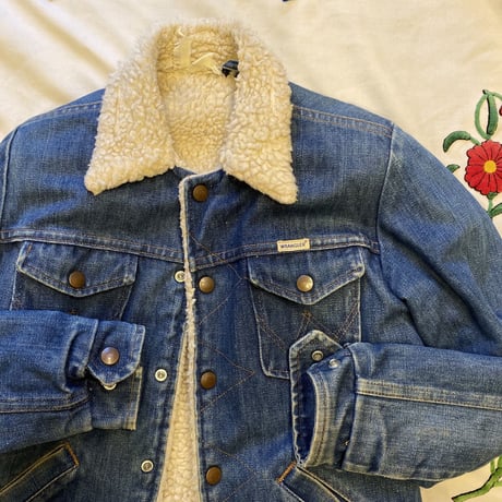 [USED] 70's wrangrer ボアデニムJKT
