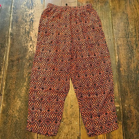 [USED]  ストレンジ柄 レーヨンPANTS