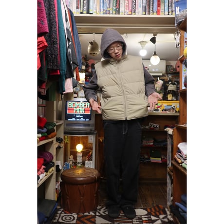 [QP ○△ ⇄ garden] 003 DOWN VEST