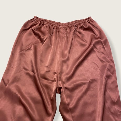 [USED] ROSE PINK SATIN PANTS♡