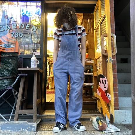 [USED] EURO vintage COTTON  オーバーオール