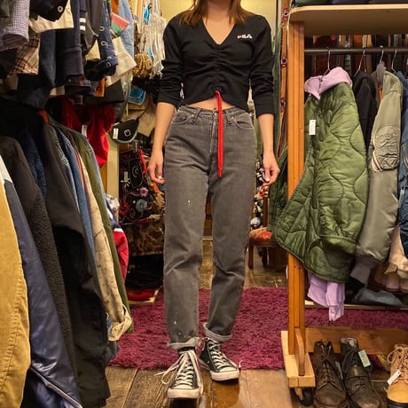 [USED] FILA♡リブTOPS