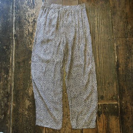 [USED]レオパード柄♡イージーパンツ
