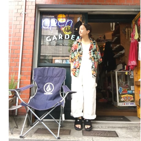 [USED] C&A 柄 レーヨンシャツ