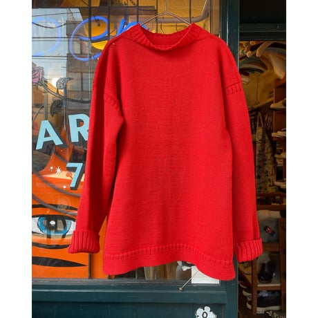 [USED] 80's GUERNSEY SWEATER