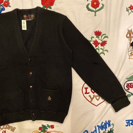 [USED] シンプルBLACK ニットカーディガン