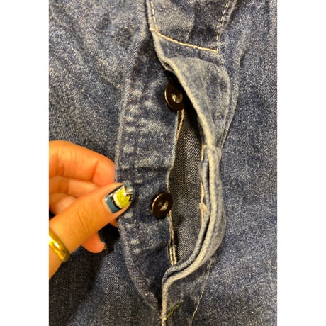 ［USED］"KEY" SHORT OVERALL🖤