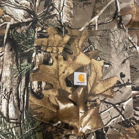 [USED] Carhartt REAL TREE ホスピタル シャツ
