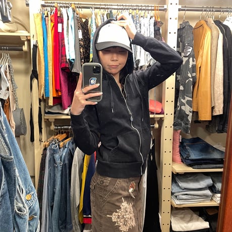 [USED] Black mini Parka