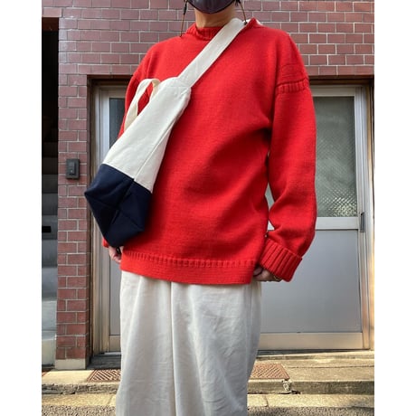 [USED] 80's GUERNSEY SWEATER