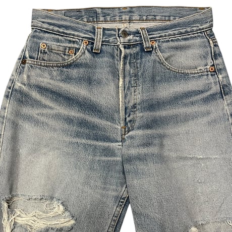 [USED] Levis "501" CRASH DENIM
