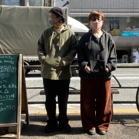 [USED] 無地 MEXICAN PARKA  -KHAKI-