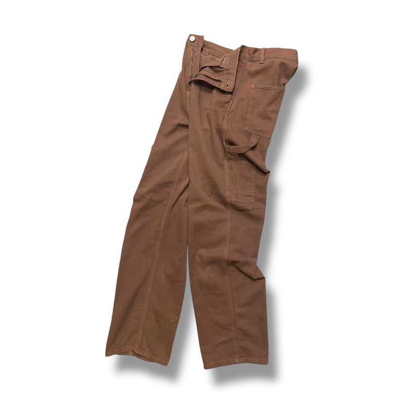 “クラスカ・HUA”ペインターパンツ・ブラウン・サイズ36・未使用品 HAU（ハウ）｜easy pants 