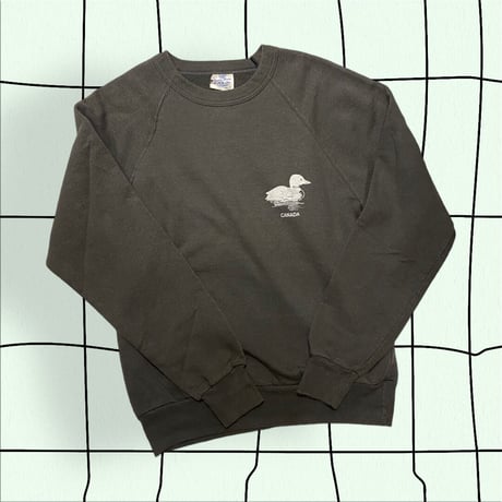 [USED]DUCK ラグランSWEAT🦆