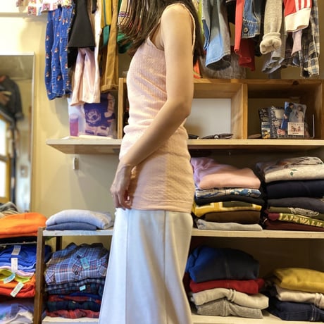 [USED] "BABY PINK" EURO VINTAGE キャミ♡