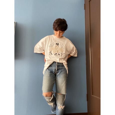 [USED] 90's UNIVERSAL STUDIO フロリダ 刺繍 Tee
