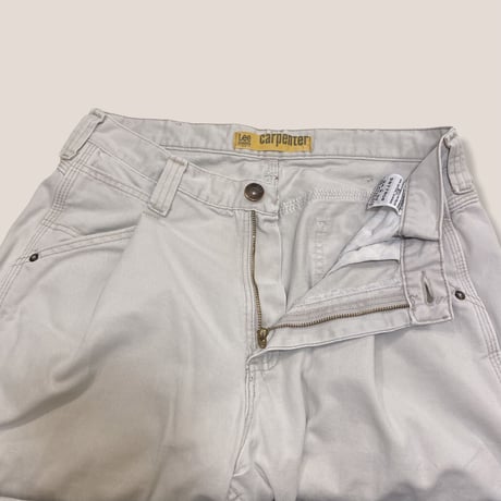[USED] Lee IVORY PAINTER PANTS！
