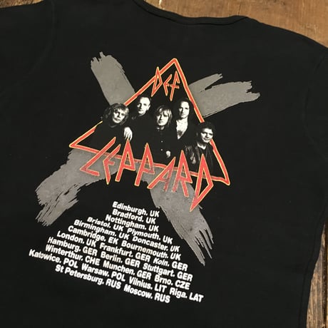 [USED] Def  Leppard バンド Tee